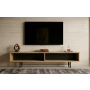 Szafka RTV-72 Drewno Lite Dąb Loft Lakier Rozmiary od 100 cm do 200 cm PREMIUM